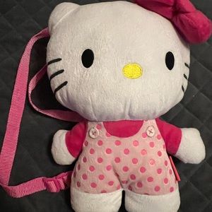 Hello Kitty stuffed animal backpack